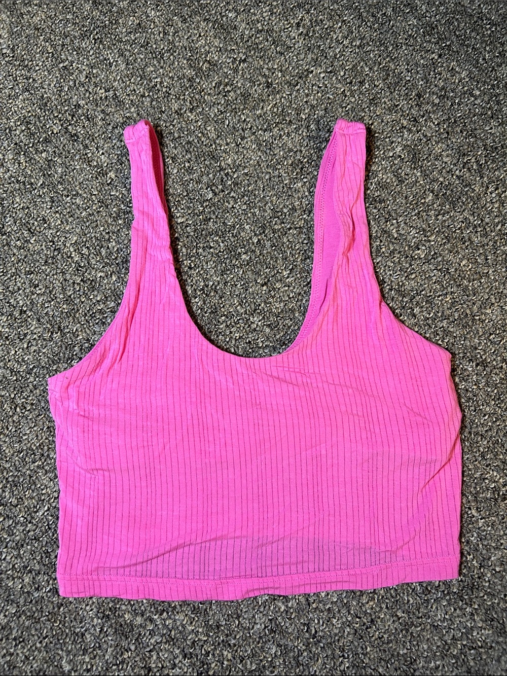 Aeria Pink Crop Top